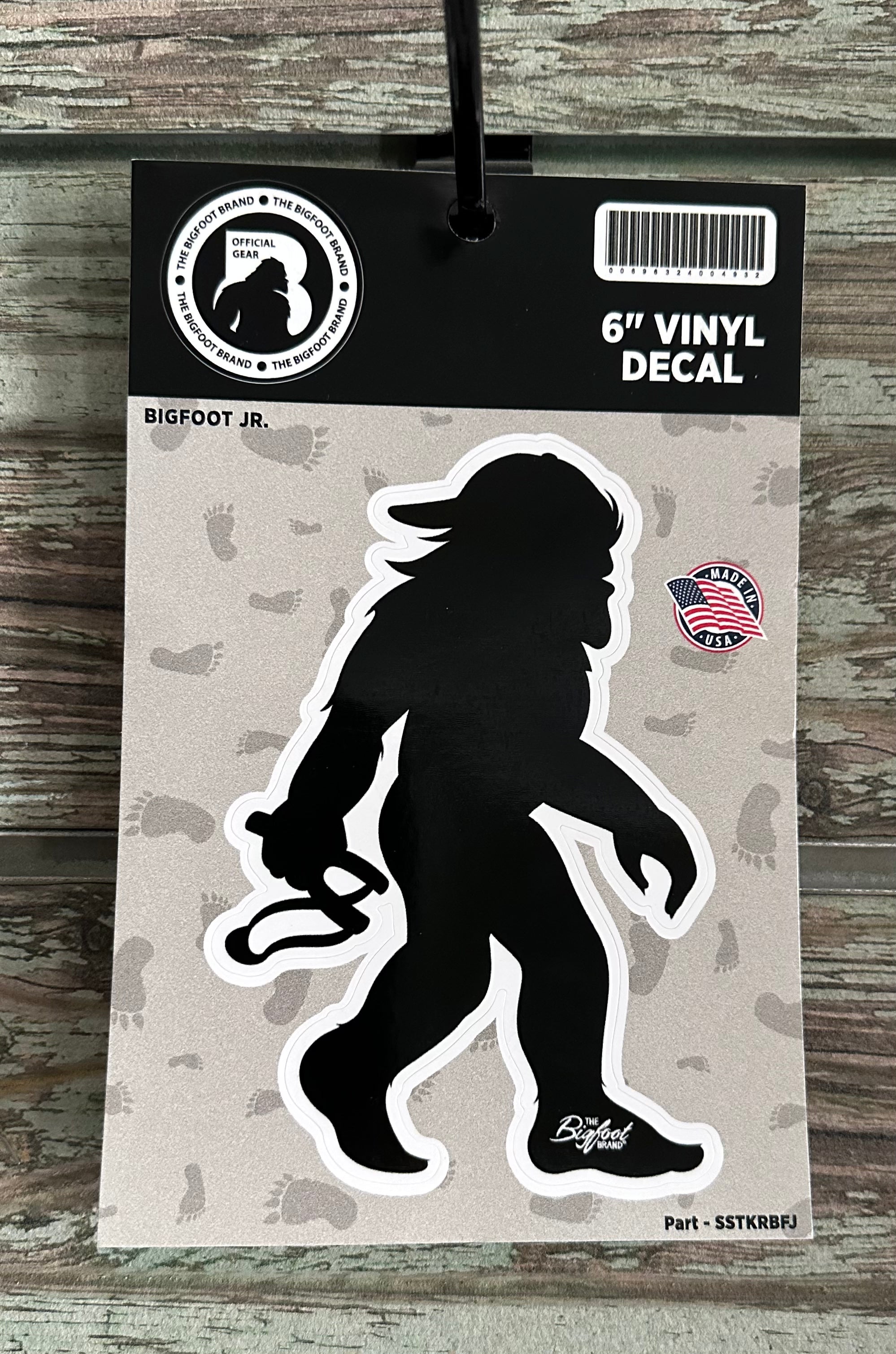 Squatch Sticker Bigfoot Jr – THE BIGFOOT BRAND