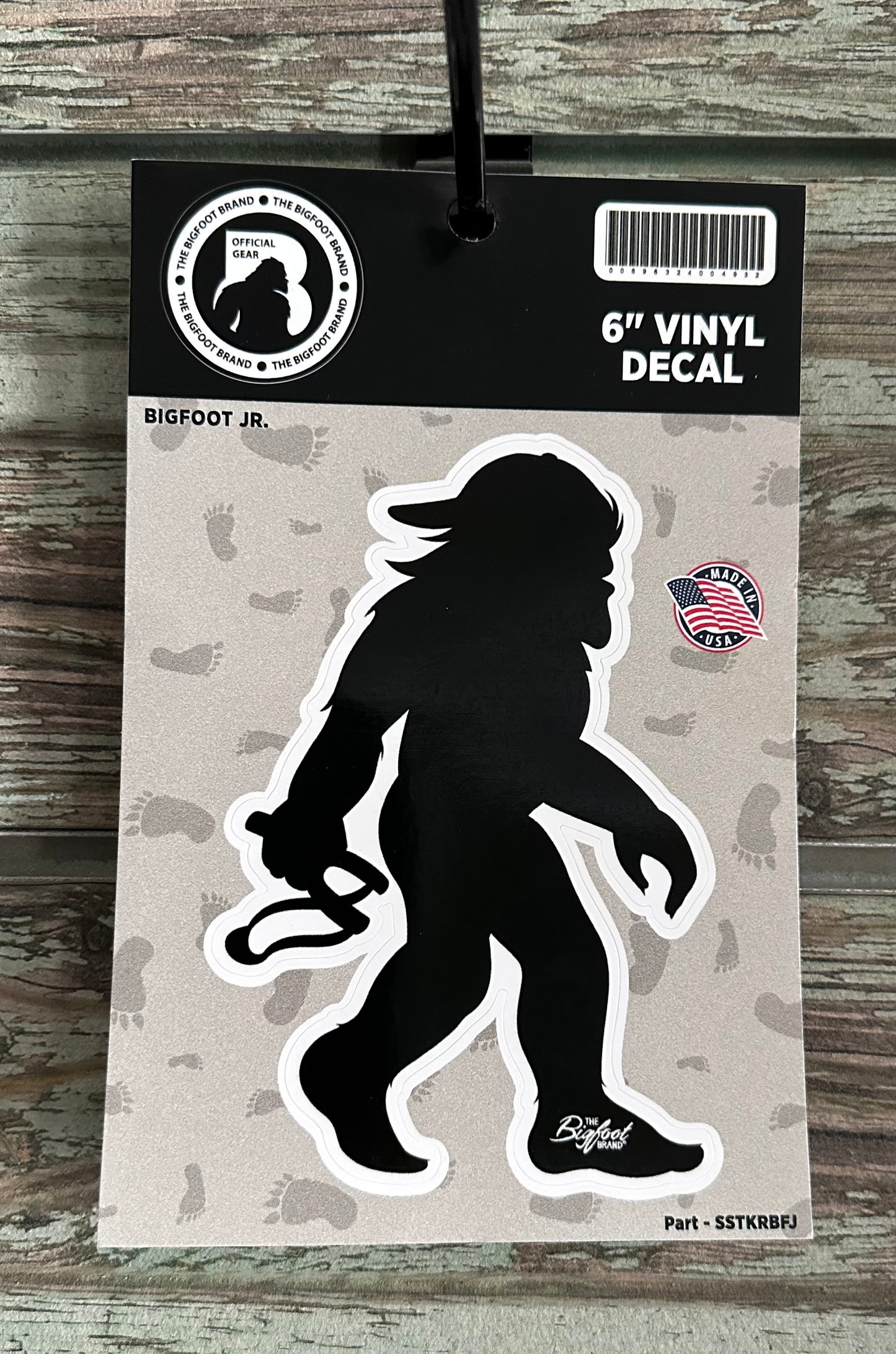 Squatch Sticker Bigfoot Jr