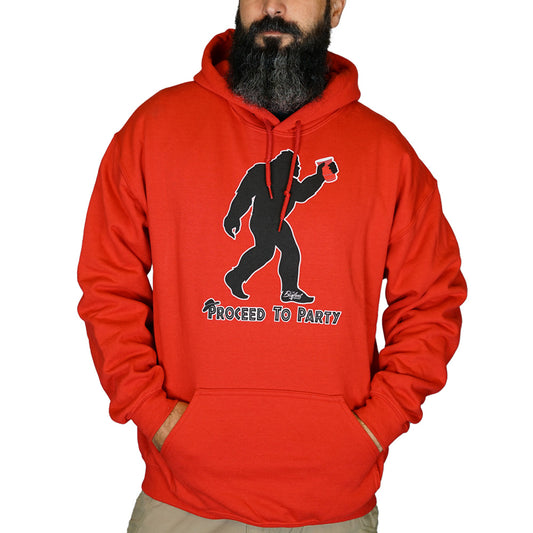 Bigfoot Red Solo Cup Proceed to Party Hoodie