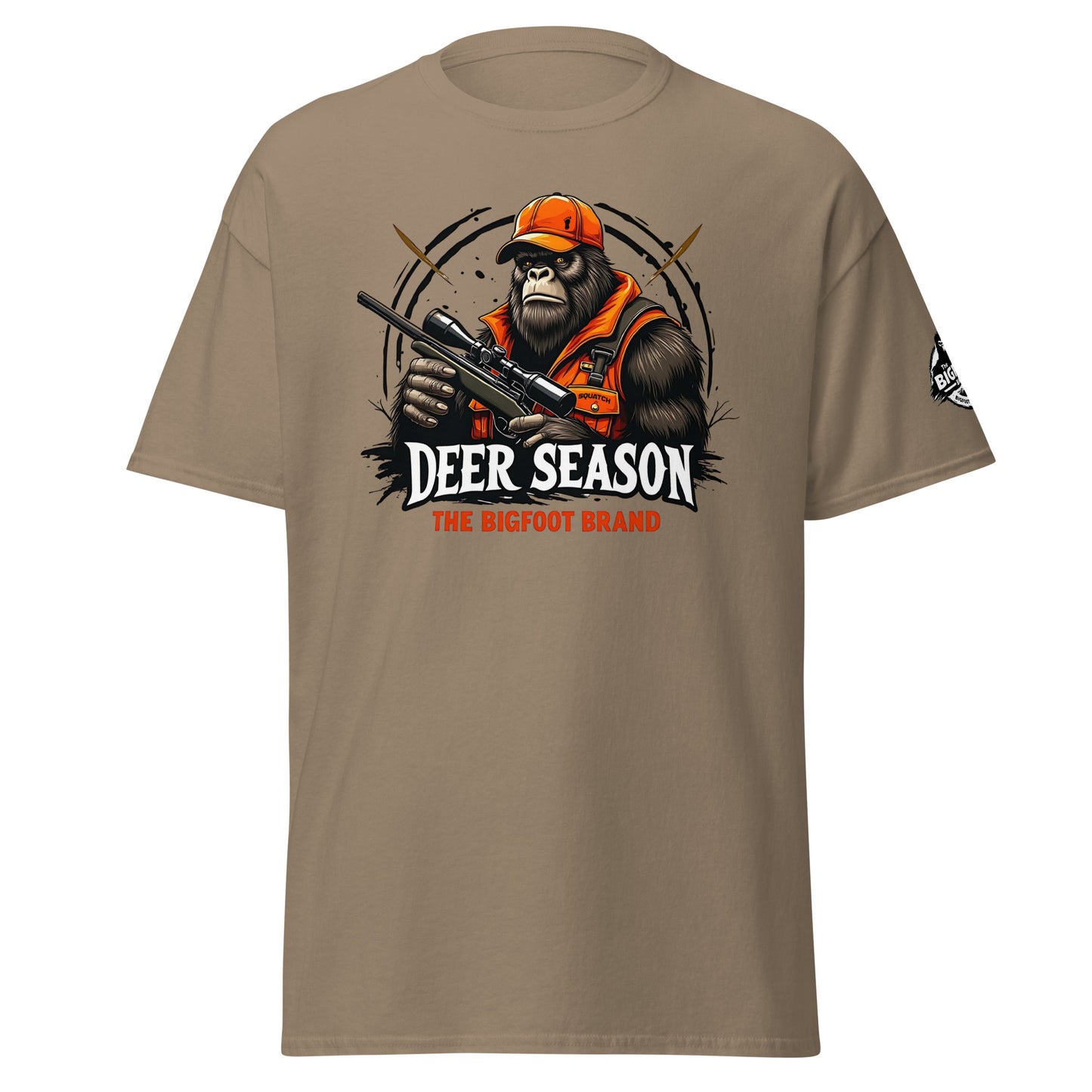 Ol' SQUATCH is ready for DEER SEASON! classic tee