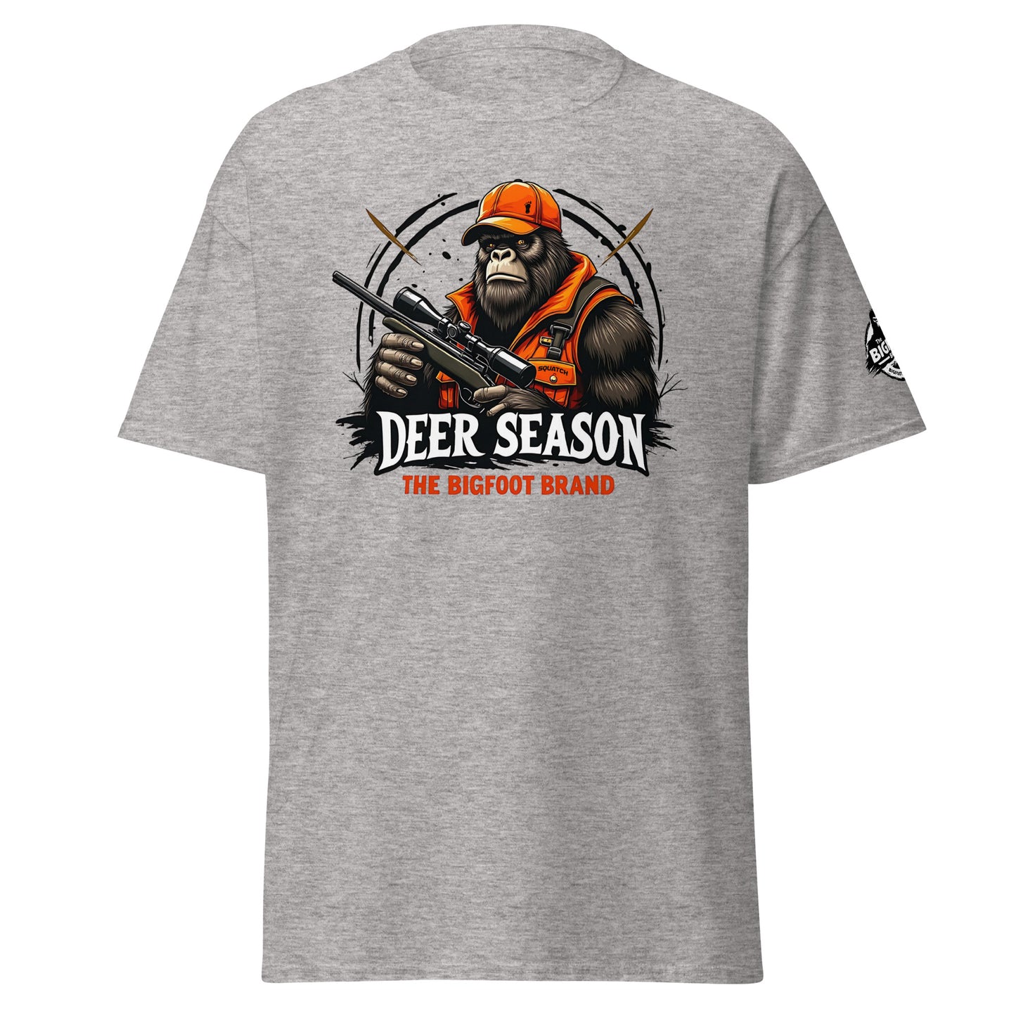 Ol' SQUATCH is ready for DEER SEASON! classic tee