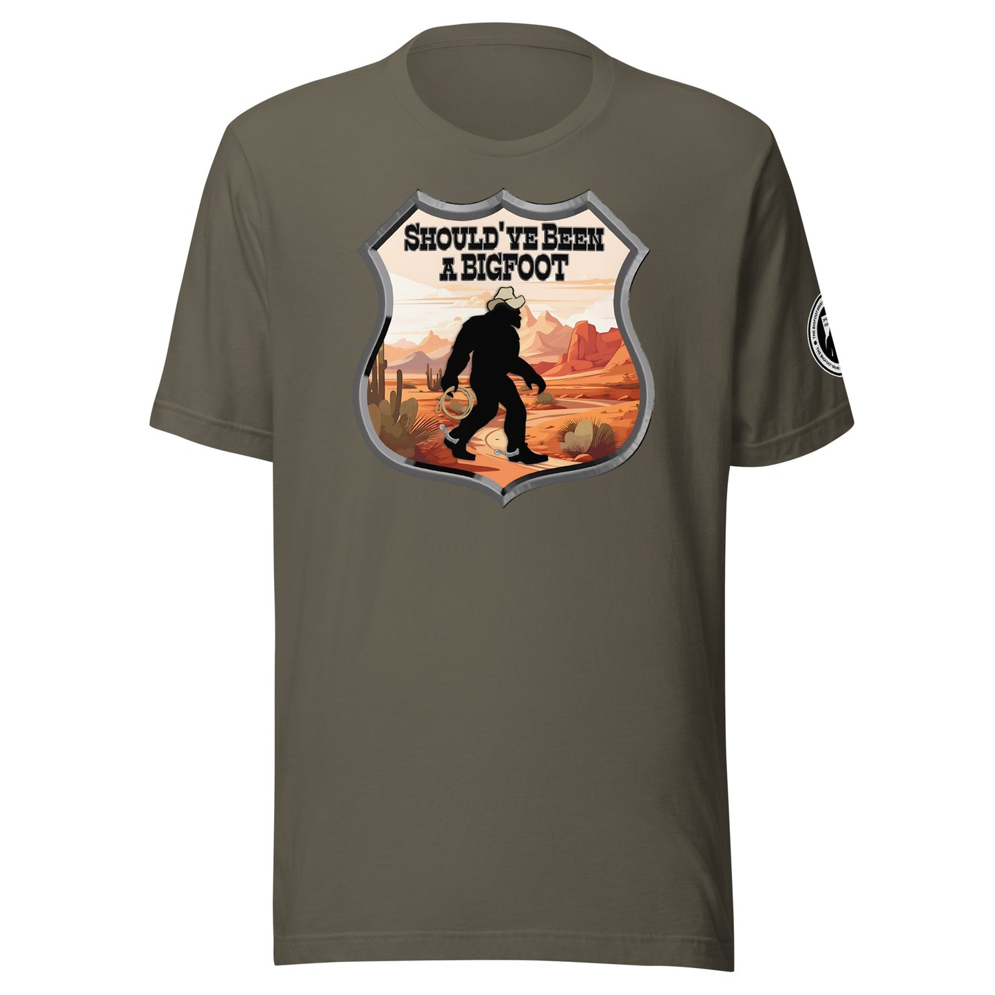 Should've Been A Bigfoot unisex t-shirt